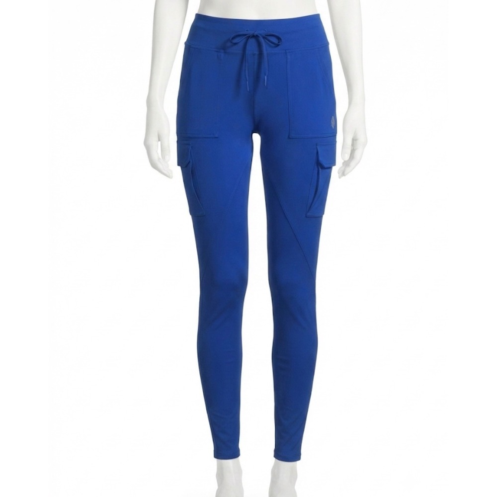 Free‎ People Movement Cobalt Blue Cargo Leggings Small Athletic Pants Activewear